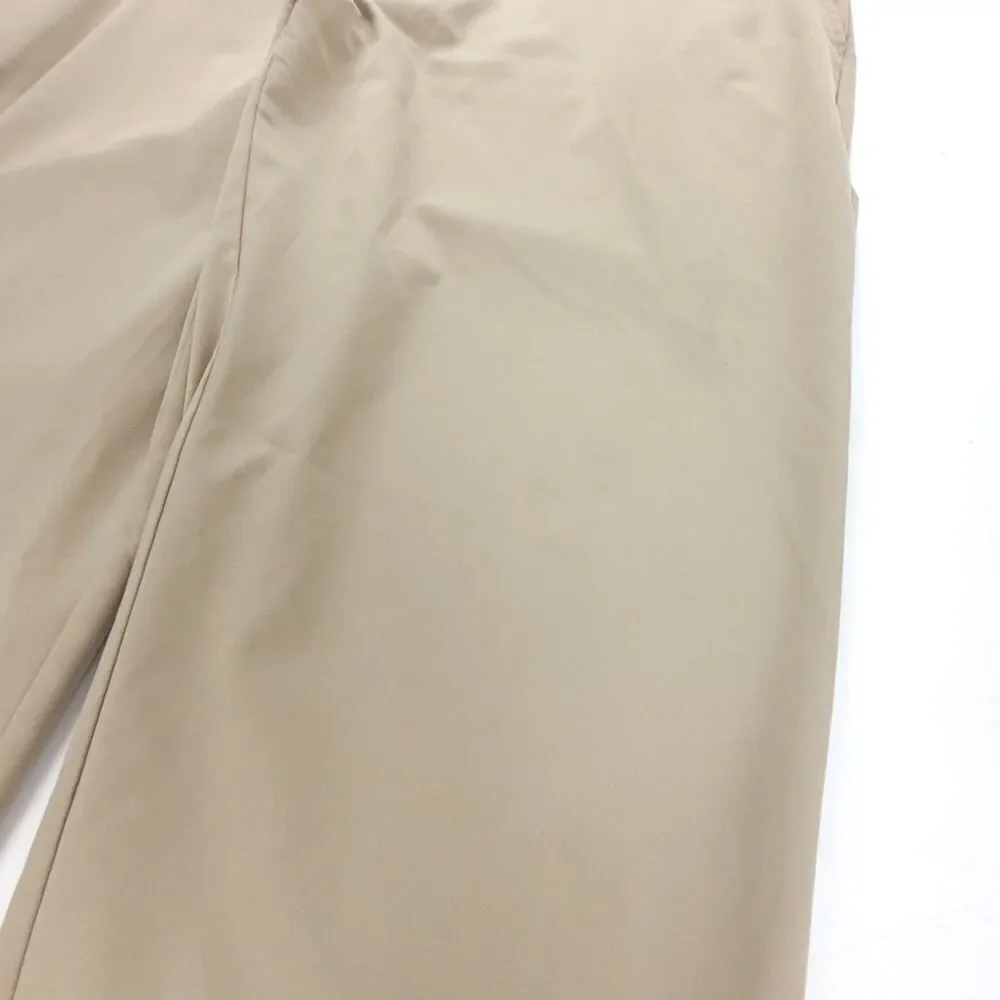 ADIDAS Climalite Classic Straight Tech Performance Golf Pant Mens 38 x 32 Khaki